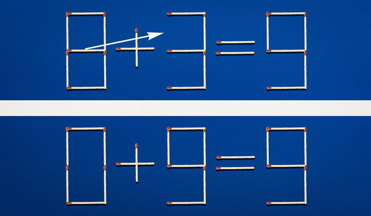 Lai atrisinātu vienādojumu, jums ir jāpārkārto tikai 1 vienādojums: simple test-IQ Lai atrisinātu vienādojumu, jums ir jāpārkārto tikai 1 atbilstības kombinācija: vienkāršs IQ tests.