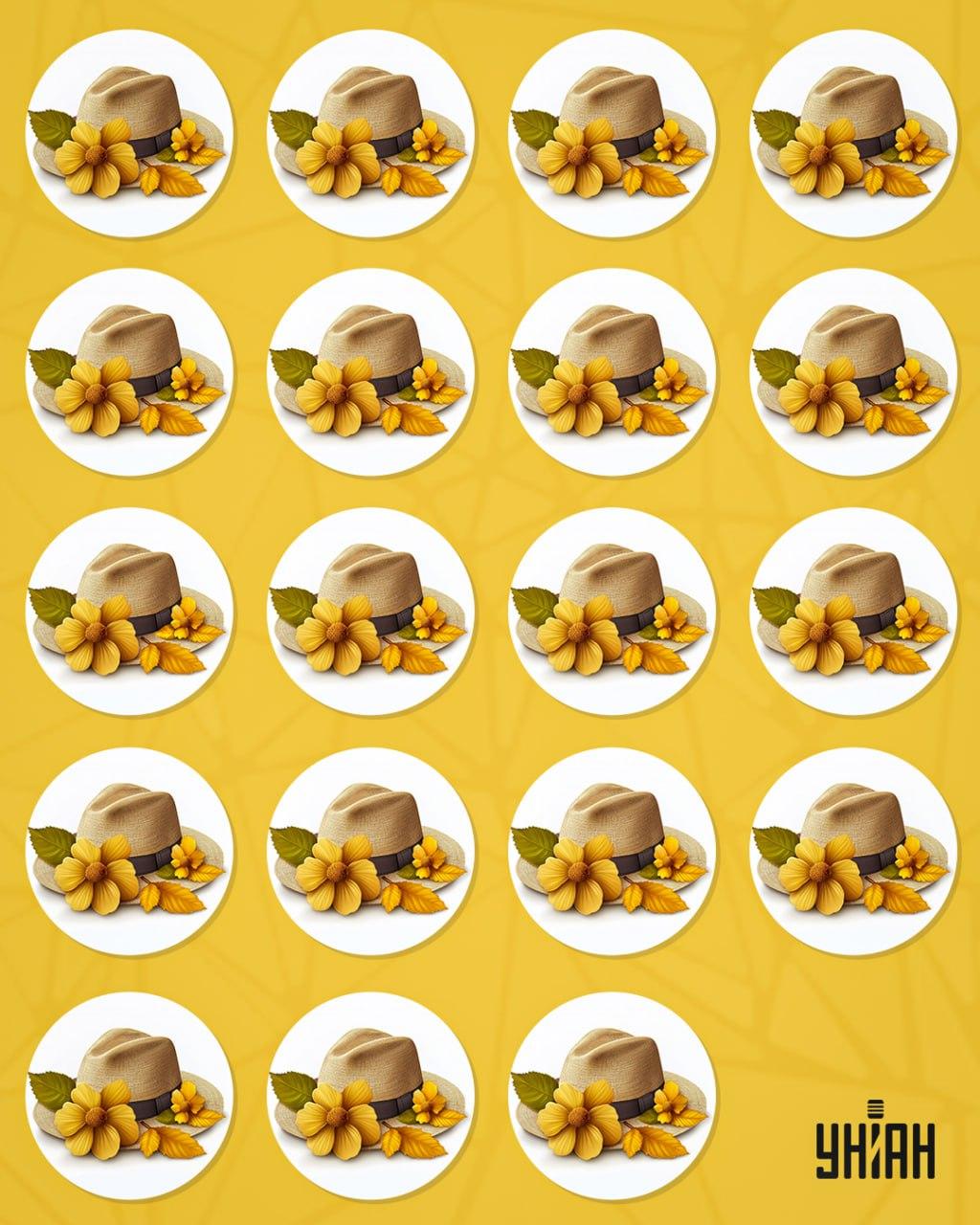 Mums jāatrod dīvaina cepure starp kaudzi citu / kolāža Moje