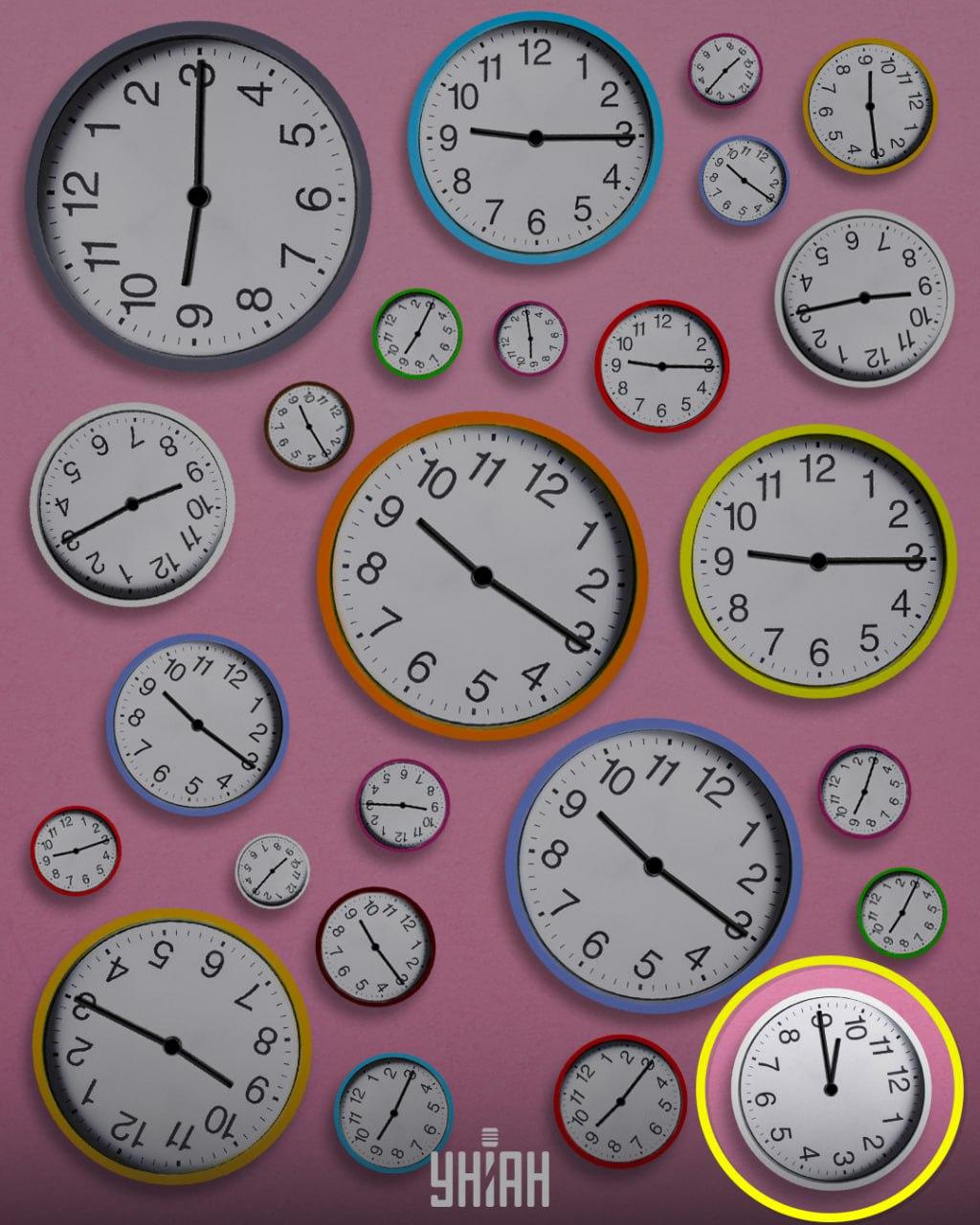 Par dīvainiem sauca pulksteņus, kas steidzās / kolāža Moje