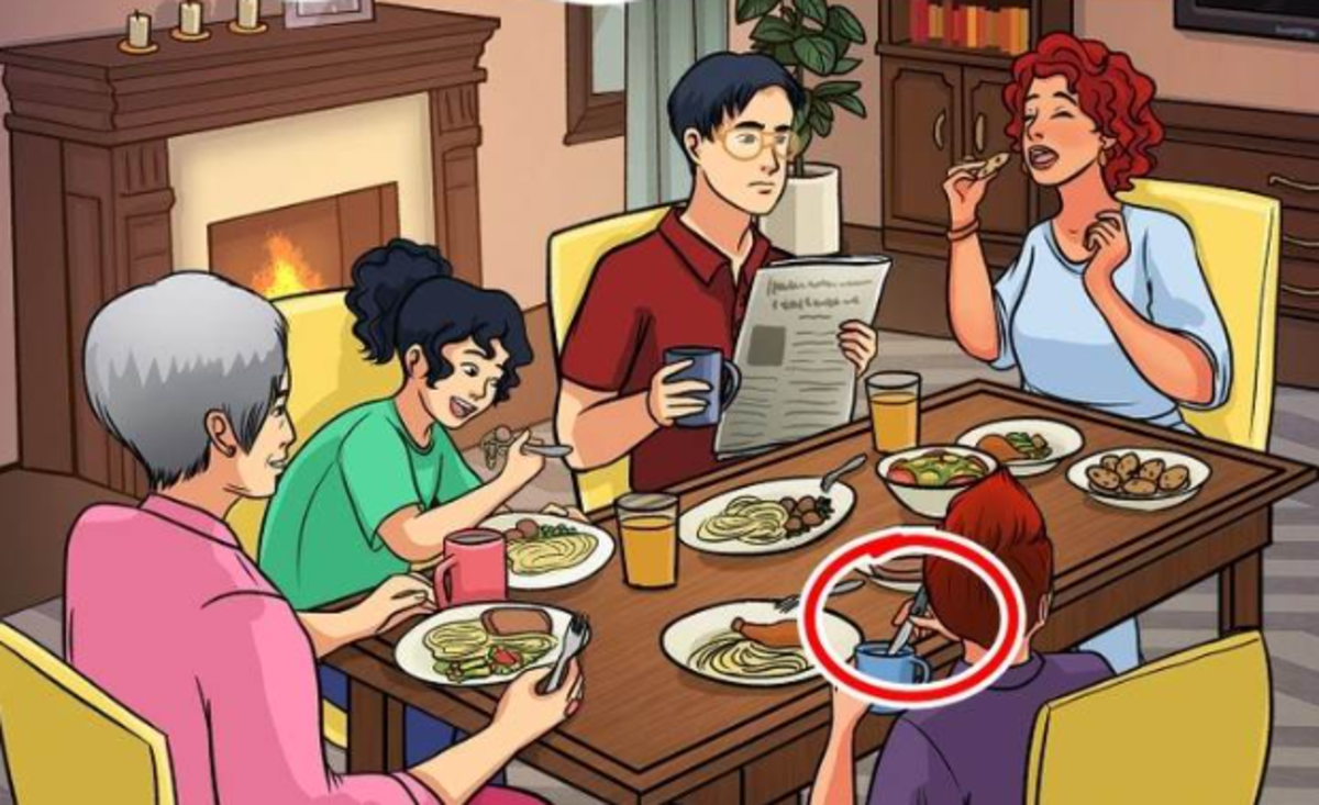 Zēns ar nazi maisot dzērienu ir kļūda / Bright Side zīmējums