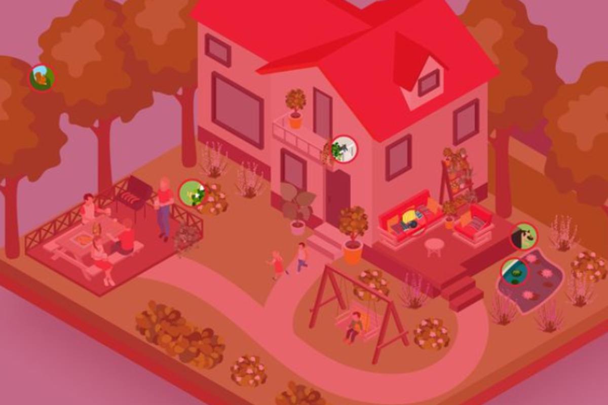 Seši dzīvnieki attēlā ir jāatrod dažu sekunžu laikā / attēlā mirror.co.uk/Hiatt Hardware