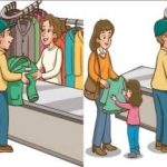 IQ tests: 25 sekundēs atrodiet 3 atšķirības apģērbu veikala attēlos