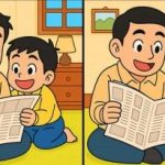 IQ tests: 45 sekunžu laikā atrodiet 3 atšķirības starp tēva un dēla attēliem IQ tests: 45 sekunžu laikā atrodiet 3 atšķirības starp tēva