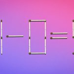 Lai vienādojums būtu pareizs, jums ir jāpārkārto tikai 1 atbilstības