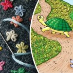 Tikai cilvēki ar ērgļa redzi var atrast adatu 12 sekundēs: neparasta optiskā ilūzija Tikai cilvēki ar ērgļa redzi var atrast adatu 12 sekundēs: